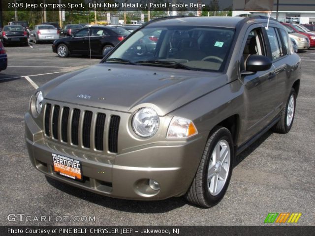 2008 Jeep Compass Sport in Light Khaki Metallic