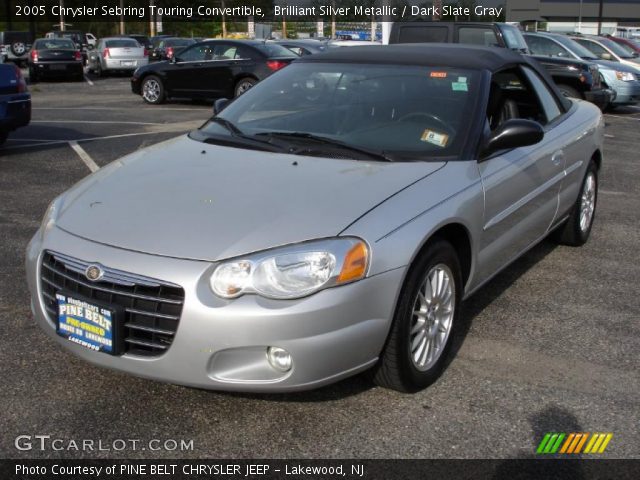 2005 Chrysler Sebring Touring Convertible in Brilliant Silver Metallic