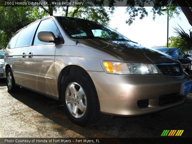 2001 Honda Odyssey EX in Mesa Beige