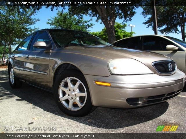 2002 Mercury Sable GS Sedan in Arizona Beige Metallic