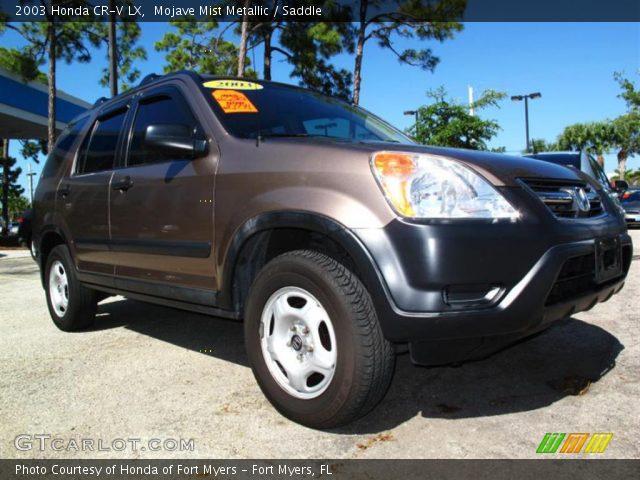 2003 Honda CR-V LX in Mojave Mist Metallic