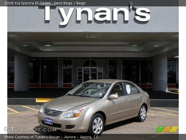 2008 Kia Spectra EX Sedan in Sand Beige