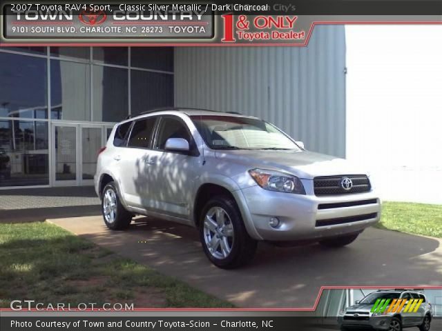 2007 Toyota RAV4 Sport in Classic Silver Metallic