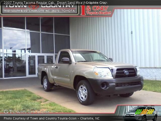 2007 Toyota Tacoma Regular Cab in Desert Sand Mica