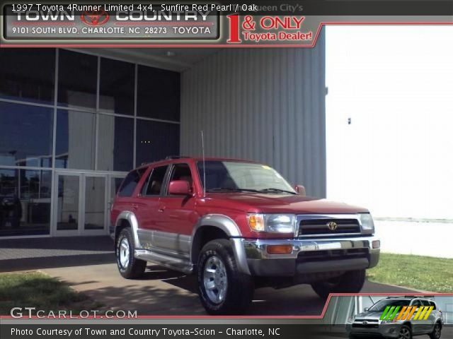 1997 Toyota 4Runner Limited 4x4 in Sunfire Red Pearl