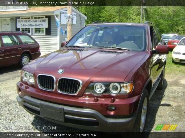 2001 BMW X5 3.0i in Mohogany Brown Metallic