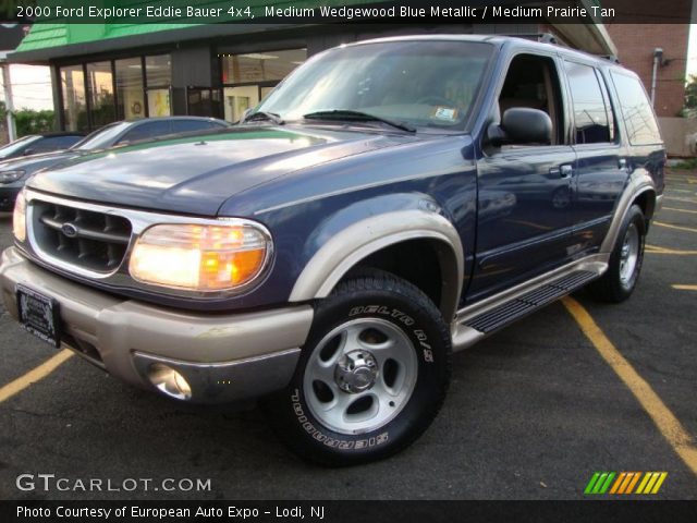 2000 Ford Explorer Eddie Bauer 4x4 in Medium Wedgewood Blue Metallic