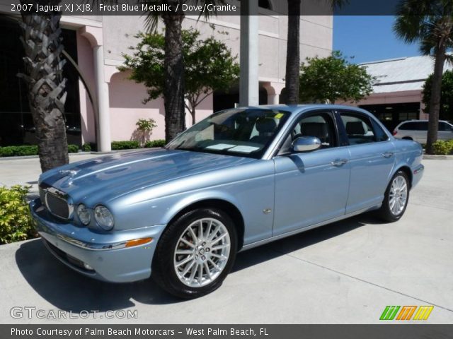 2007 Jaguar XJ XJ8 in Frost Blue Metallic