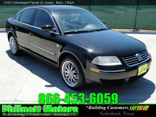 2003 Volkswagen Passat GL Sedan in Black