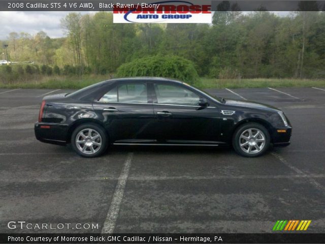2008 Cadillac STS 4 V6 AWD in Black Raven