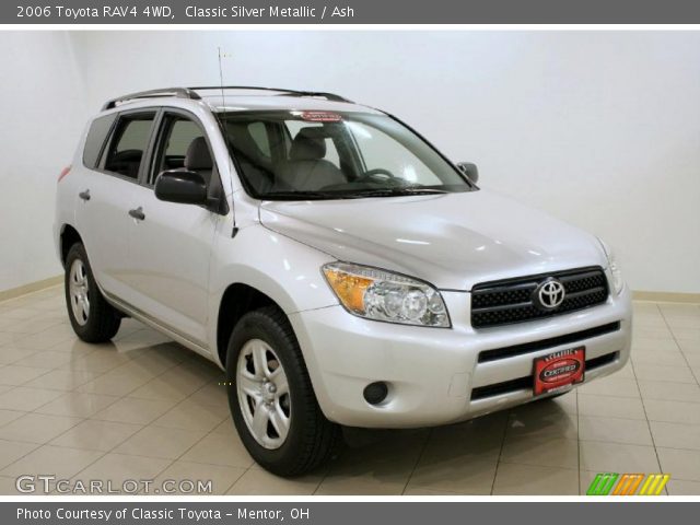 2006 Toyota RAV4 4WD in Classic Silver Metallic