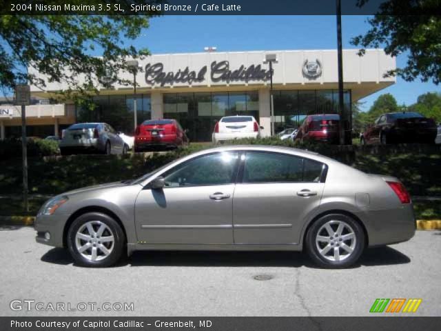 2004 Nissan Maxima 3.5 SL in Spirited Bronze