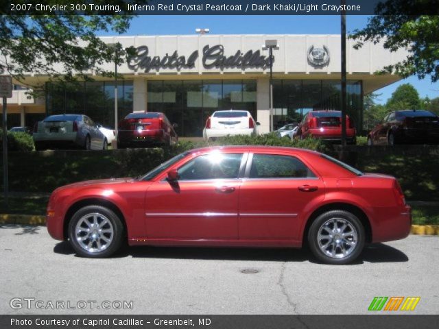 2007 Chrysler 300 Touring in Inferno Red Crystal Pearlcoat