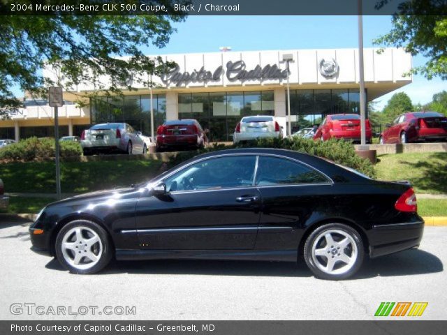 2004 Mercedes-Benz CLK 500 Coupe in Black