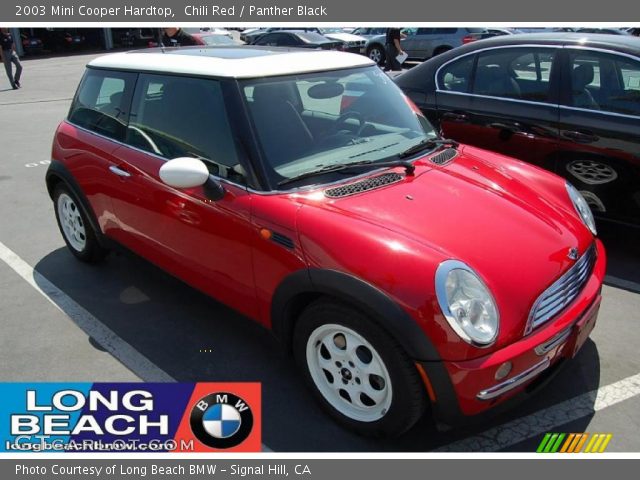 2003 Mini Cooper Hardtop in Chili Red