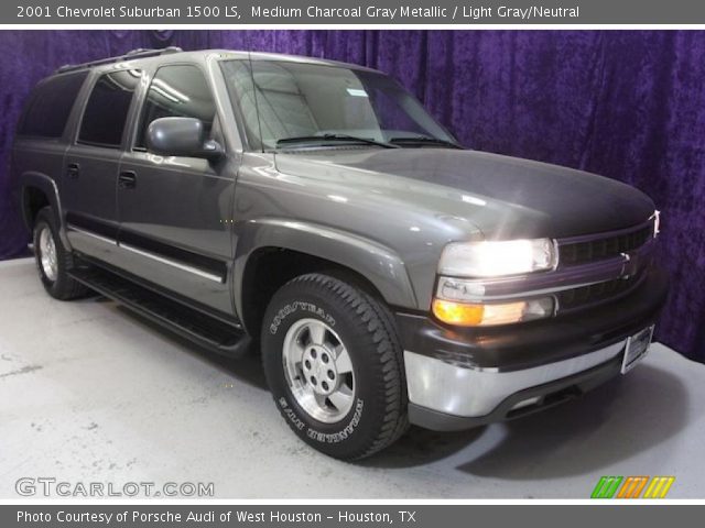 2001 Chevrolet Suburban 1500 LS in Medium Charcoal Gray Metallic