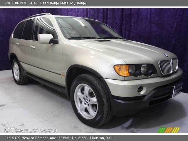 2002 BMW X5 4.4i in Pearl Beige Metallic