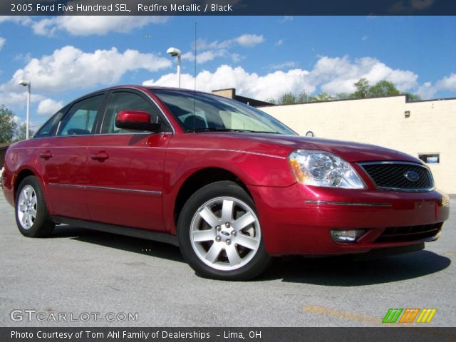 2005 Ford Five Hundred SEL in Redfire Metallic