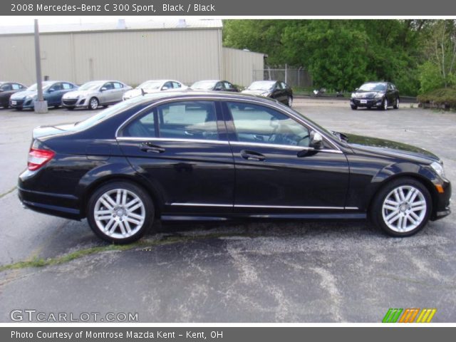 2008 Mercedes-Benz C 300 Sport in Black