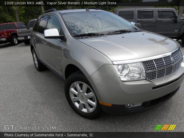 2008 Lincoln MKX AWD in Vapor Silver Metallic