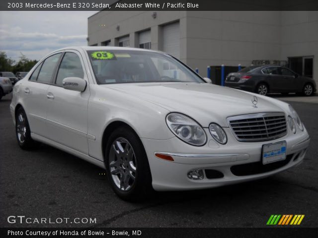 2003 Mercedes-Benz E 320 Sedan in Alabaster White