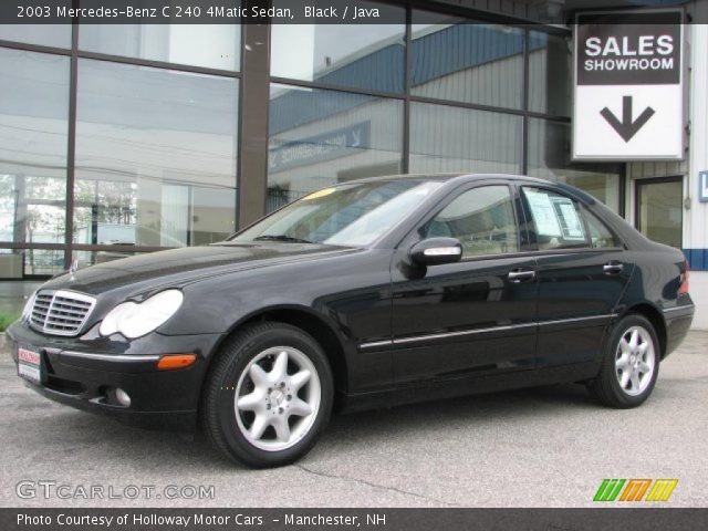 2003 Mercedes-Benz C 240 4Matic Sedan in Black
