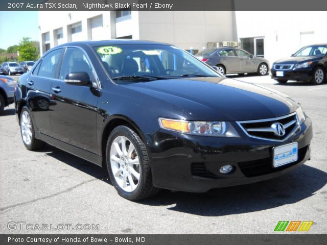 2007 Acura TSX Sedan in Nighthawk Black Pearl