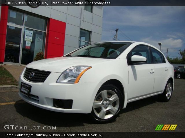 2007 Nissan Sentra 2.0 S in Fresh Powder White