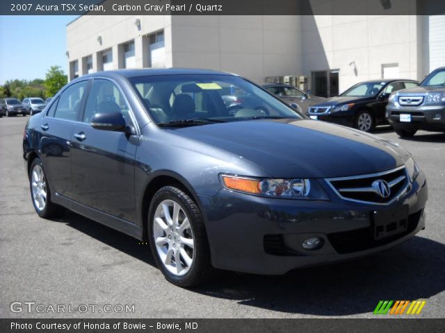 2007 Acura TSX Sedan in Carbon Gray Pearl