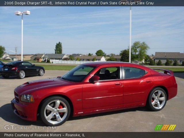 2006 Dodge Charger SRT-8 in Inferno Red Crystal Pearl