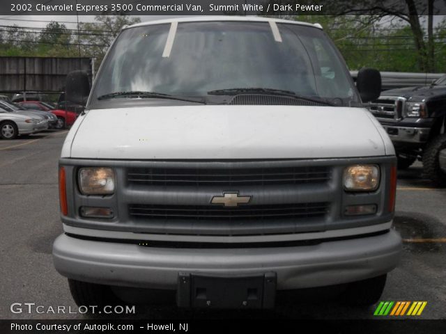 2002 Chevrolet Express 3500 Commercial Van in Summit White