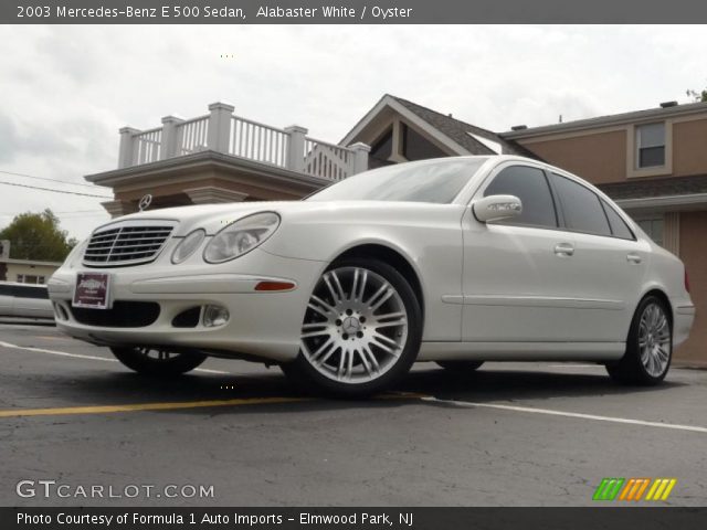 2003 Mercedes-Benz E 500 Sedan in Alabaster White