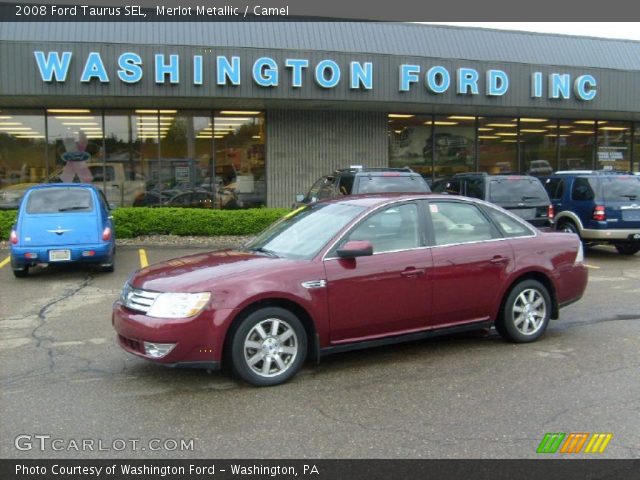 2008 Ford Taurus SEL in Merlot Metallic