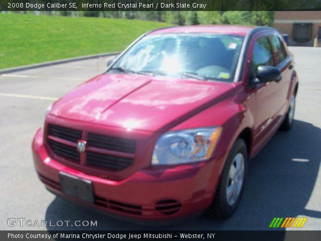 2008 Dodge Caliber SE in Inferno Red Crystal Pearl