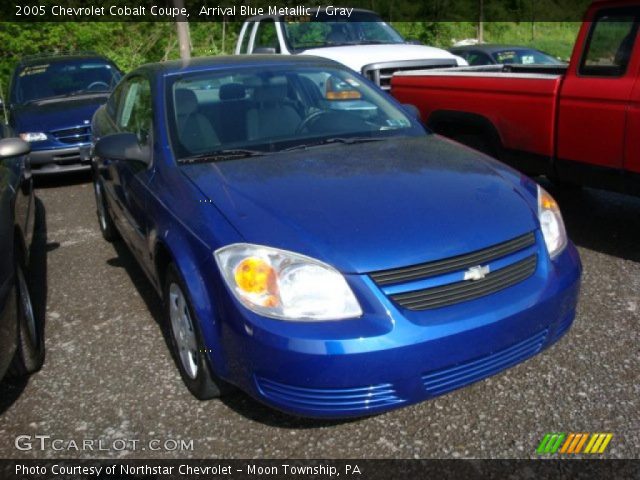 2005 Chevrolet Cobalt Coupe in Arrival Blue Metallic