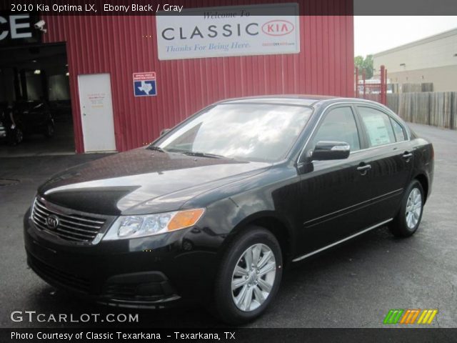2010 Kia Optima LX in Ebony Black