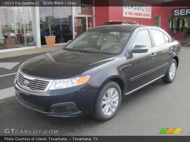 2010 Kia Optima LX in Ebony Black