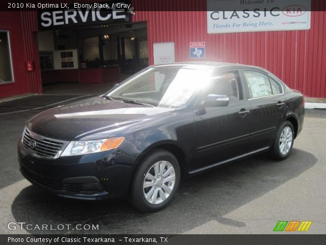 2010 Kia Optima LX in Ebony Black