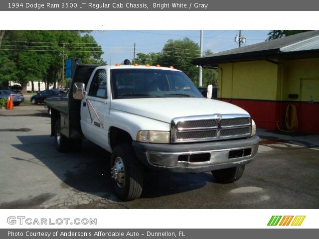 1994 Dodge Ram 3500 LT Regular Cab Chassis in Bright White