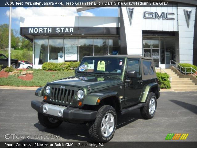 2008 Jeep Wrangler Sahara 4x4 in Jeep Green Metallic