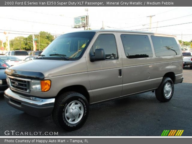 2003 Ford E Series Van E350 Super Duty XLT Passenger in Mineral Grey Metallic