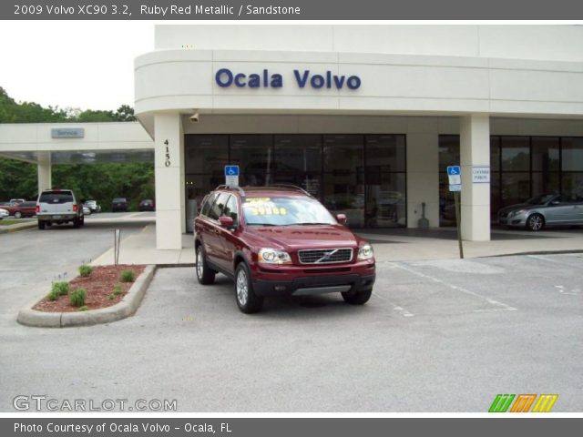 2009 Volvo XC90 3.2 in Ruby Red Metallic