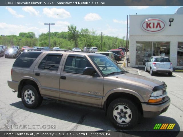 2004 Chevrolet Blazer LS 4x4 in Sandalwood Metallic