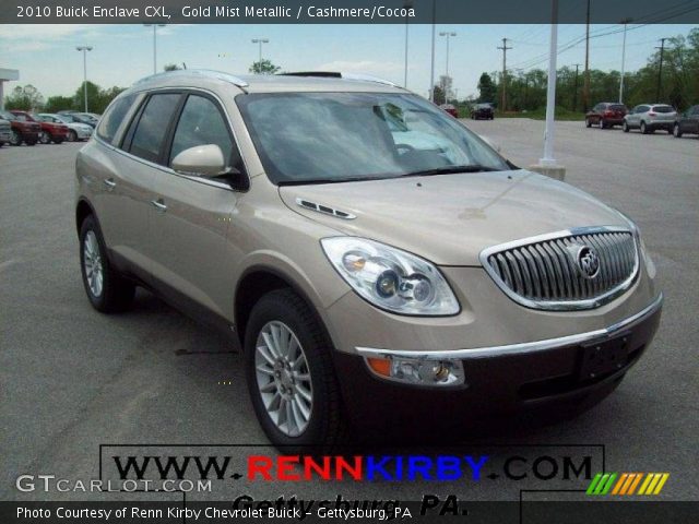 2010 Buick Enclave CXL in Gold Mist Metallic