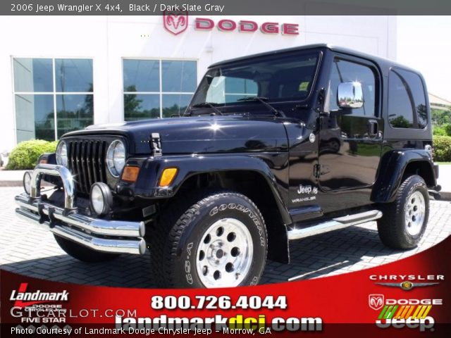 2006 Jeep Wrangler X 4x4 in Black