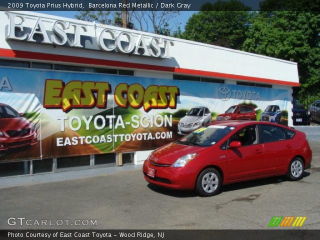 2009 Toyota Prius Hybrid in Barcelona Red Metallic