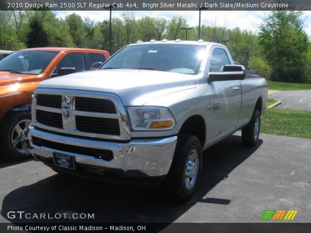 2010 Dodge Ram 2500 SLT Regular Cab 4x4 in Bright Silver Metallic