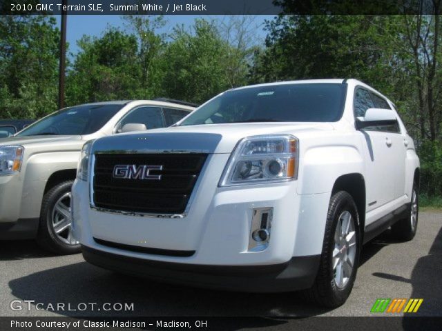 2010 GMC Terrain SLE in Summit White