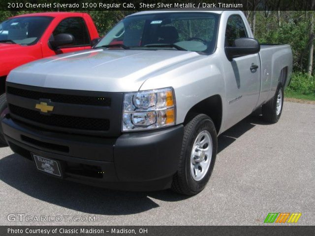 2010 Chevrolet Silverado 1500 Regular Cab in Sheer Silver Metallic