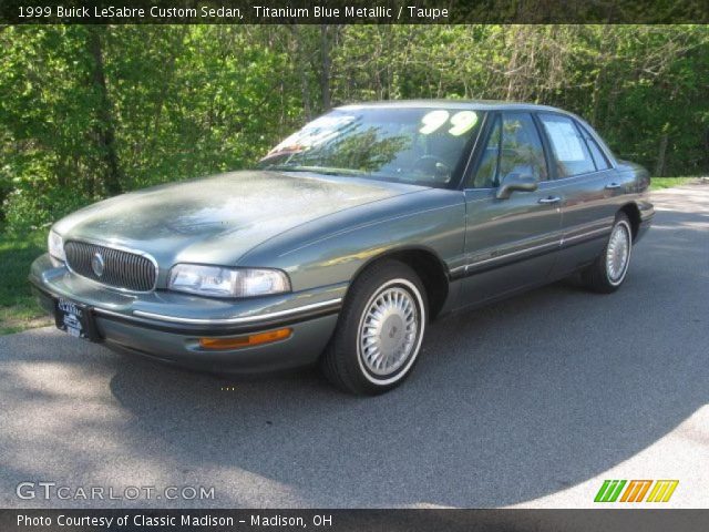 1999 Buick LeSabre Custom Sedan in Titanium Blue Metallic